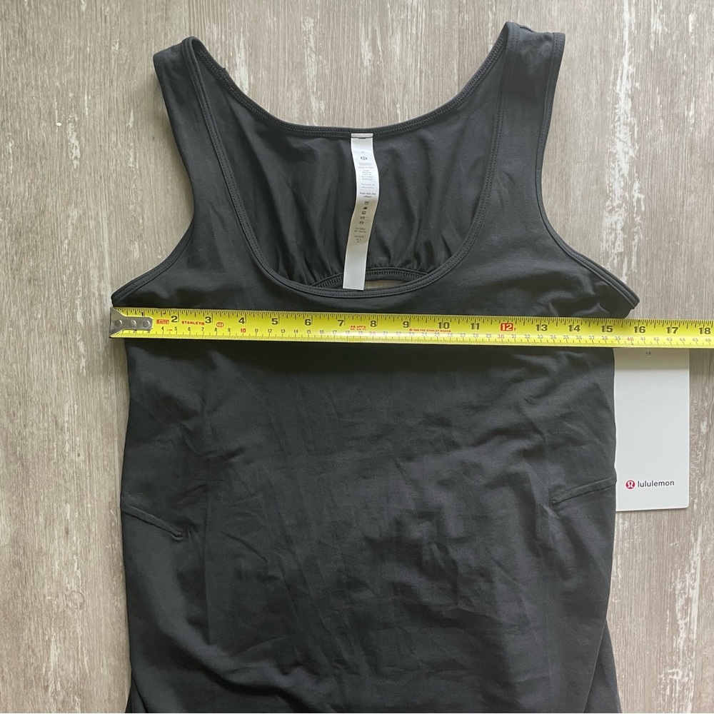 Lululemon Pima Cotton Open-Back Midi Dress - Black - Picture 5 of 7